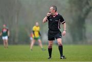 9 April 2017; Referee Brendan Rice during the Lidl Ladies Football National League Division 1 Refixture match between Donegal and Mayo at St Mary's GAA Club, in Convoy, Co. Donegal. Photo by Sam Barnes/Sportsfile
