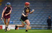 9 April 2017; Danielle Morrissey of Kilkenny on her way to scoring her side's first goal during the Littlewoods National Camogie League semi-final match between Galway and Kilkenny at Semple Stadium in Thurles, Co. Tipperary. Photo by David Fitzgerald/Sportsfile