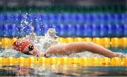 9 April 2017; Rachel Bethel of City of Lisburn Swim Club, Co. Antrim, competing in the Women's 1500m Freestyle during the 2017 Irish Open Swimming Championships at the National Aquatic Centre in Dublin. Photo by Seb Daly/Sportsfile