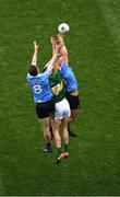 9 April 2017; Ciaran Kilkenny and Brian Fenton of Dublin in action against Jack Barry of Kerry during the Allianz Football League Division 1 Final match between Dublin and Kerry at Croke Park, in Dublin. Photo by Ray McManus/Sportsfile
