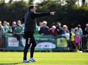 8 April 2017; Sheriff YC manager Alan Reilly during the FAI Junior Cup Semi Final in association with Aviva and Umbro, at Mastergeeha FC in Killarney, Co. Kerry. Photo by Ramsey Cardy/Sportsfile
