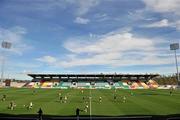 27 September 2011; A general view of Peamount United players in action during squad training ahead of their UEFA Women's Champions League Round of 32 game against Paris St Germain on Wednesday. Peamount United Squad Training, Tallaght Stadium, Tallaght, Dublin. Picture credit: David Maher / SPORTSFILE