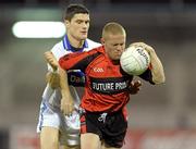 27 September 2011; Peter Coyne, Trinity Gaels, in action against Diarmuid Connolly, St. Vincents. Dublin Senior Football Club Championship, Round 3, St. Vincents v Trinity Gaels, Parnell Park, Dublin. Photo by Sportsfile