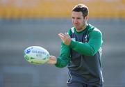 28 September 2011; Ireland's Paddy Wallace in action during squad training ahead of their 2011 Rugby World Cup, Pool C, game against Italy on Sunday. Ireland Rugby Squad Training, Carisbrook Stadium, Dunedin, New Zealand. Picture credit: Brendan Moran / SPORTSFILE