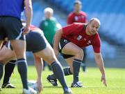 28 September 2011; Ireland hooker Rory Best in action during squad training ahead of their 2011 Rugby World Cup, Pool C, game against Italy on Sunday. Ireland Rugby Squad Training, Carisbrook Stadium, Dunedin, New Zealand. Picture credit: Brendan Moran / SPORTSFILE