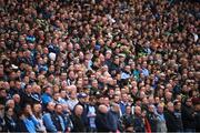 9 April 2017; Supporters during the Allianz Football League Division 1 Final match between Dublin and Kerry at Croke Park in Dublin. Photo by Stephen McCarthy/Sportsfile