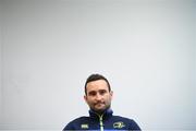10 April 2017; Dave Kearney of Leinster during a press conference at Leinster Rugby Headquarters in UCD, Dublin. Photo by Stephen McCarthy/Sportsfile