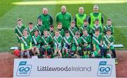10 April 2017; The Sarsfields GAA team, Co Kildare, pose for a photograph during The Go Games Provincial Days in partnership with Littlewoods Ireland - Day 1 at Croke Park in Dublin. Photo by Sam Barnes/Sportsfile