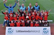 10 April 2017; The Na Fianna team, Co Offaly, pose for a photograph during The Go Games Provincial Days in partnership with Littlewoods Ireland -Day 1 at Croke Park in Dublin. Photo by Sam Barnes/Sportsfile