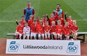 10 April 2017; The Turin GAA team, Co Westmeath, pose for a photograph during The Go Games Provincial Days in partnership with Littlewoods Ireland -Day 1 at Croke Park in Dublin. Photo by Sam Barnes/Sportsfile