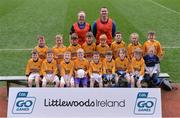 10 April 2017; The St Dominic's GAA team, Co Longford, pose for a photograph during The Go Games Provincial Days in partnership with Littlewoods Ireland -Day 1 at Croke Park in Dublin. Photo by Sam Barnes/Sportsfile