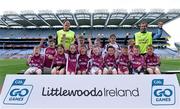 10 April 2017; The Coolboy GAA Team, Co Wicklow, pose for a photograph during The Go Games Provincial Days in partnership with Littlewoods Ireland -Day 1 at Croke Park in Dublin. Photo by Sam Barnes/Sportsfile
