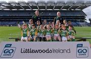 10 April 2017; The St Joseph's GAA team, Co Louth, pose for a photograph during The Go Games Provincial Days in partnership with Littlewoods Ireland -Day 1 at Croke Park in Dublin. Photo by Sam Barnes/Sportsfile