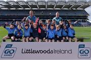 10 April 2017; The Eadestown team, Co Kildare, pose for a photograph during The Go Games Provincial Days in partnership with Littlewoods Ireland -Day 1 at Croke Park in Dublin. Photo by Sam Barnes/Sportsfile