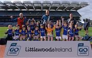 10 April 2017; The Shannonbridge GAA, Co Offaly, pose for a photograph during The Go Games Provincial Days in partnership with Littlewoods Ireland -Day 1 at Croke Park in Dublin. Photo by Sam Barnes/Sportsfile