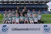10 April 2017; The Ballinacor GAA team, Co Wicklow, pose for a photograph during The Go Games Provincial Days in partnership with Littlewoods Ireland -Day 1 at Croke Park in Dublin. Photo by Sam Barnes/Sportsfile
