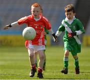 10 April 2017; A general view of the action from Sarsfields GAA, Co Kildare versus Edenderry GAA, Co Offaly, during The Go Games Provincial Days in partnership with Littlewoods Ireland -Day 1 at Croke Park in Dublin. Photo by Sam Barnes/Sportsfile