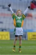 10 April 2017; Donnacha Reidy of St Josephs GAA, Co Louth, celebrates his sides victory over Ballinacor GAA, Co Wicklow, during The Go Games Provincial Days in partnership with Littlewoods Ireland -Day 1 at Croke Park in Dublin. Photo by Sam Barnes/Sportsfile