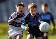 11 April 2017; Eóin Mulligan representing St. Jude's GAA, Dublin, in action against Andrew Maguire representing St.Vincents GAA, Dublin, during the The Go Games Provincial Days in partnership with Littlewoods Ireland Day 2 at Croke Park in Dublin. Photo by David Maher/Sportsfile