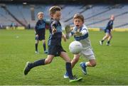11 April 2017; Daniel Orr, age 8, representing St Judes GAA Club, Co. Dublin, in action against Richie Hession, age 8, representing St Vincents GAA Club, Co. Dublin, during the The Go Games Provincial Days in partnership with Littlewoods Ireland Day 2 at Croke Park in Dublin. Photo by Cody Glenn/Sportsfile