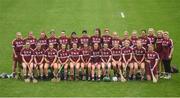 9 April 2017; The Galway team ahead of the Littlewoods National Camogie League semi-final match between Galway and Kilkenny at Semple Stadium in Thurles, Co. Tipperary. Photo by David Fitzgerald/Sportsfile