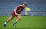 9 April 2017; Aoife Donohue of Galway during the Littlewoods National Camogie League semi-final match between Galway and Kilkenny at Semple Stadium in Thurles, Co. Tipperary. Photo by David Fitzgerald/Sportsfile