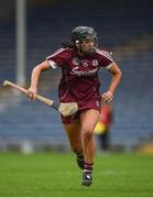 9 April 2017; Niamh McGrath of Galway during the Littlewoods National Camogie League semi-final match between Galway and Kilkenny at Semple Stadium in Thurles, Co. Tipperary. Photo by David Fitzgerald/Sportsfile