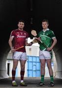 11 April 2017; Pádraic Mannion, left, of Galway and David Dempsey of Limerick stand for a portrait during an Allianz Hurling League Semi-Final Media Event at Semple Stadium in Thurles, Co Tipperary, ahead of their Allianz Hurling League match in the Gaelic Grounds, Limerick this coming Sunday. Photo by Sam Barnes/Sportsfile