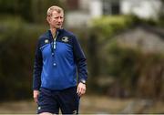 11 April 2017; Leinster head coach Leo Cullen during squad training at Rosemount in Belfield, UCD, Dublin. Photo by Seb Daly/Sportsfile
