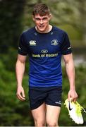 11 April 2017; Garry Ringrose of Leinster arrives prior to squad training at Rosemount in Belfield, UCD, Dublin. Photo by Seb Daly/Sportsfile