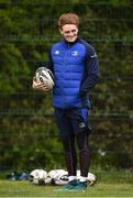 11 April 2017; Cathal Marsh of Leinster during squad training at Rosemount in Belfield, UCD, Dublin. Photo by Seb Daly/Sportsfile