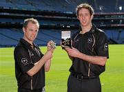 29 September 2011; Kilkenny players Tommy Walsh and  Michael Fennelly, right, in attendance at the nominee announcements for the 2011 GAA GPA All-Stars sponsored by Opel. Croke Park, Dublin. Picture credit: Matt Browne / SPORTSFILE
