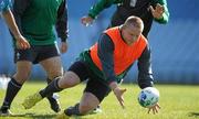 30 September 2011; Ireland prop Tom Court in action during squad training ahead of their 2011 Rugby World Cup, Pool C, game against Italy on Sunday. Ireland Rugby Squad Training, Carisbrook Stadium, Dunedin, New Zealand. Picture credit: Brendan Moran / SPORTSFILE