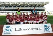 11 April 2017; Players representing Kilcavan GAA Club, Co Laois, during the The Go Games Provincial Days in partnership with Littlewoods Ireland Day 2 at Croke Park in Dublin. Photo by Cody Glenn/Sportsfile
