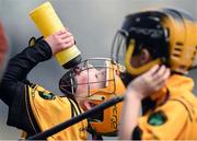 11 April 2017; Fionn Kelly, representing Conahy Shamrocks GAA Club, Co. Kilkenny, takes a break during the The Go Games Provincial Days in partnership with Littlewoods Ireland Day 2 at Croke Park in Dublin. Photo by David Maher/Sportsfile