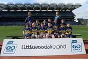 11 April 2017; Players representing St Lazerians Abbeyleix GAA Club, Co Laois, during the The Go Games Provincial Days in partnership with Littlewoods Ireland Day 2 at Croke Park in Dublin. Photo by Cody Glenn/Sportsfile