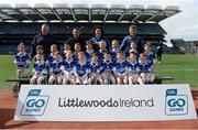 11 April 2017; Players representing Boardsmill GAA Club, Co Meath, during the The Go Games Provincial Days in partnership with Littlewoods Ireland Day 2 at Croke Park in Dublin. Photo by Cody Glenn/Sportsfile