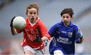 12 April 2017; Shane Heffernan, representing Tuam Stars GAA Club, Co Galway, in action against Josh McGarry, representing St. Ronan's GAA Club, Co Roscommon, during The Go Games Provincial Days in partnership with Littlewoods Ireland Day 3 at Croke Park in Dublin. Photo by Cody Glenn/Sportsfile