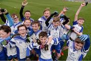 12 April 2017; Players from St Dominics GAA Club, Co Roscommon, celebrate during the The Go Games Provincial Days in partnership with Littlewoods Ireland Day 3 at Croke Park in Dublin. Photo by Cody Glenn/Sportsfile