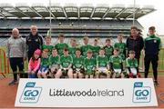 12 April 2017; Players representing Dunmore MacHales GAA Club, Co Galway, during The Go Games Provincial Days in partnership with Littlewoods Ireland Day 3 at Croke Park in Dublin. Photo by Cody Glenn/Sportsfile
