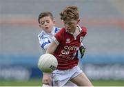 13 April 2017; Conor Nolan representing Balla GAA Club, Co. Mayo in action against Max Bennett representing Kiltimagh GAA Club, Co. Mayo, during the Go Games Provincial Days in partnership with Littlewoods Ireland Day 4 at Croke Park in Dublin. Photo by Eóin Noonan/Sportsfile