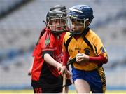 13 April 2017; Dillon O'Malley representing Michael Cusacks GAA Club, Co. Galway, in action against Dara Slattery representing Tommy Larkins GAA Club, Co. Galway, during the Go Games Provincial Days in partnership with Littlewoods Ireland Day 4 at Croke Park in Dublin. Photo by Seb Daly/Sportsfile
