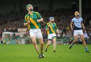 2 October 2011; Niall Moran, Ahane, reacts after scoring a point from a penalty. Limerick County Senior Hurling Championship Final, Ahane v Na Piarsaigh, Pairc na nGael, Limerick. Picture credit: Diarmuid Greene / SPORTSFILE