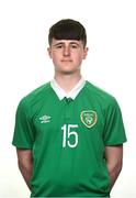 13 April 2017; Conor Layng of Republic of Ireland. Republic of Ireland Under 18s Squad Portraits at Home Farm FC in Whitehall, Dublin. Photo by Matt Browne/Sportsfile