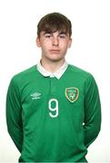 13 April 2017; Ronan Manning of Republic of Ireland. Republic of Ireland Under 18s Squad Portraits at Home Farm FC in Whitehall, Dublin. Photo by Matt Browne/Sportsfile