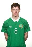 13 April 2017; John Martin of Republic of Ireland. Republic of Ireland Under 18s Squad Portraits at Home Farm FC in Whitehall, Dublin. Photo by Matt Browne/Sportsfile