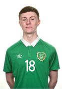 13 April 2017; Steven Nolan of Republic of Ireland. Republic of Ireland Under 18s Squad Portraits at Home Farm FC in Whitehall, Dublin. Photo by Matt Browne/Sportsfile