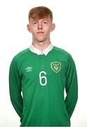 13 April 2017; Alec Byrne of Republic of Ireland. Republic of Ireland Under 18s Squad Portraits at Home Farm FC in Whitehall, Dublin. Photo by Matt Browne/Sportsfile