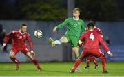 13 April 2017; Sean McDonald of Republic of Ireland in action during the Centenary Shield match between Republic of Ireland U18s and England at Home Farm FC in Whitehall, Dublin. Photo by Matt Browne/Sportsfile