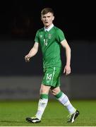 13 April 2017; Connor Gormley of Republic of Ireland during the Centenary Shield match between Republic of Ireland U18s and England at Home Farm FC in Whitehall, Dublin. Photo by Matt Browne/Sportsfile